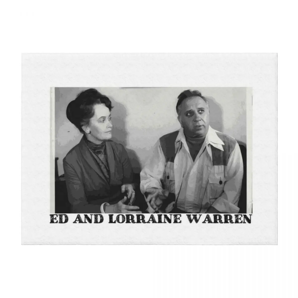 

Ed and Lorraine Warren shirt Throw Blanket Travel heavy to sleep Nap Thermals For Travel Blankets