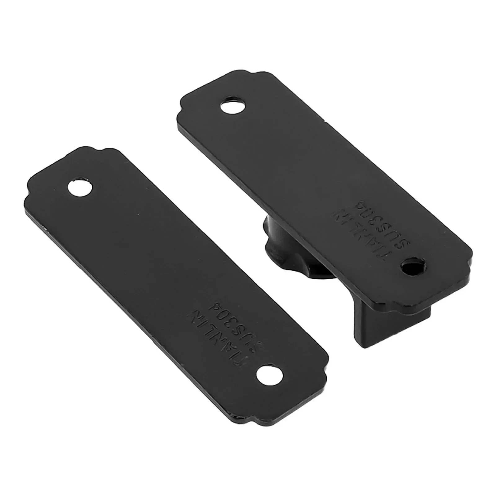 Latch Door Bolt Latch Timer Switch Black Remote Controller Silver Stainless Steel Long Service Life Home Security
