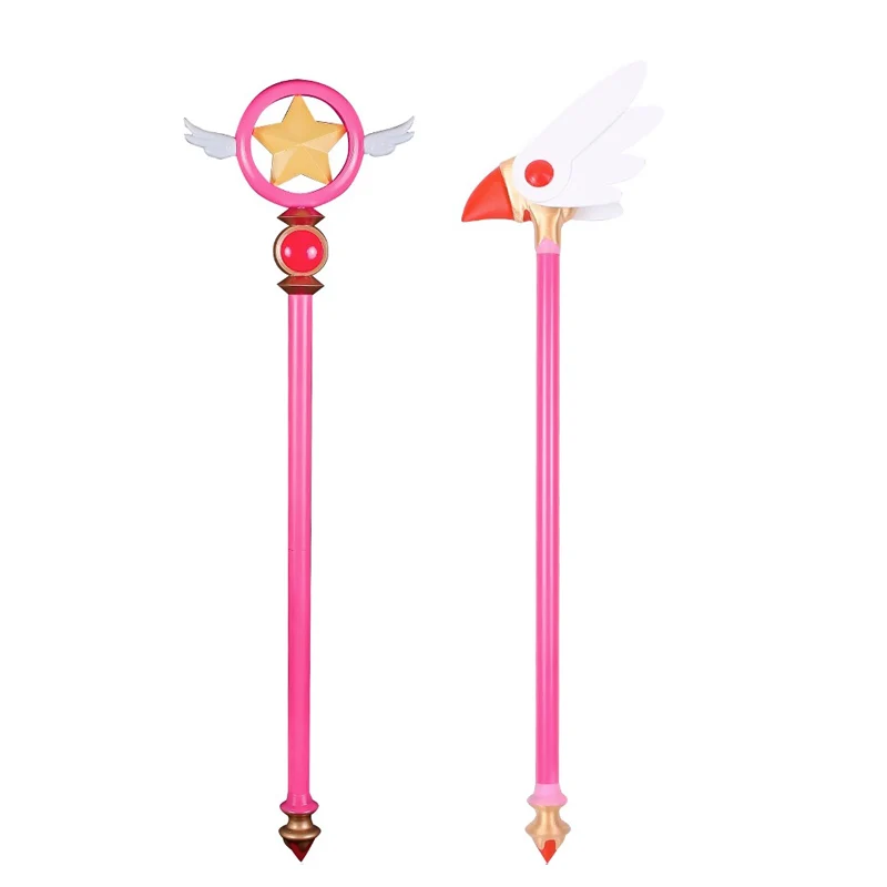 Anime Card captor Sakura Kinomoto Sakura Cosplay Requisiten Star Zauberstäbe Waffe für Erwachsene Kostüm zubehör Halloween Party Geschenk Requisiten