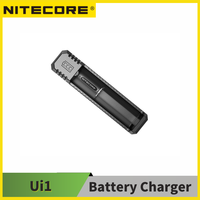 NITECORE UI1 Portable USB Li-ion Battery Charger compatible with 18650 16340 14500 battery