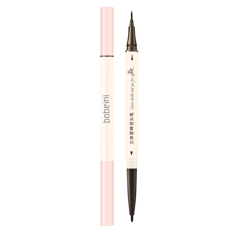 New Stereo Double - Head Eyeliner Liquid Glue Pencil matita per sopracciglia Lie Silkworm A Pen forniture per il trucco di bellezza multiuso