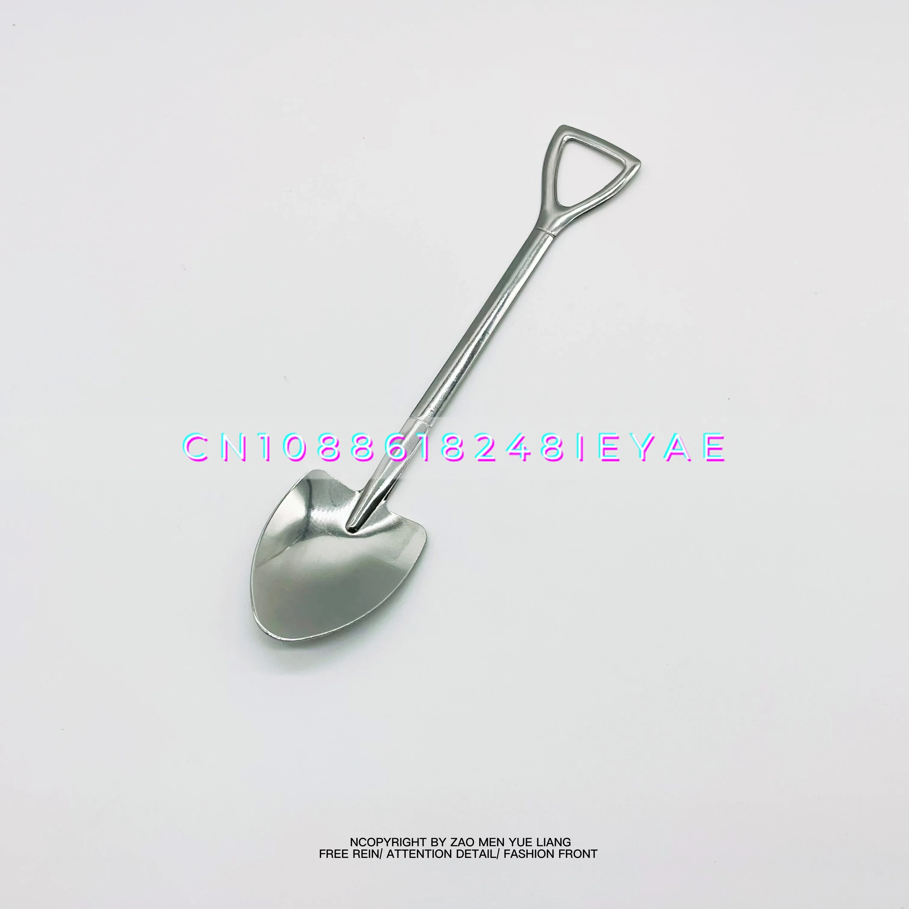 

Creative Stainless Steel Spade Spoon Cute Shovel