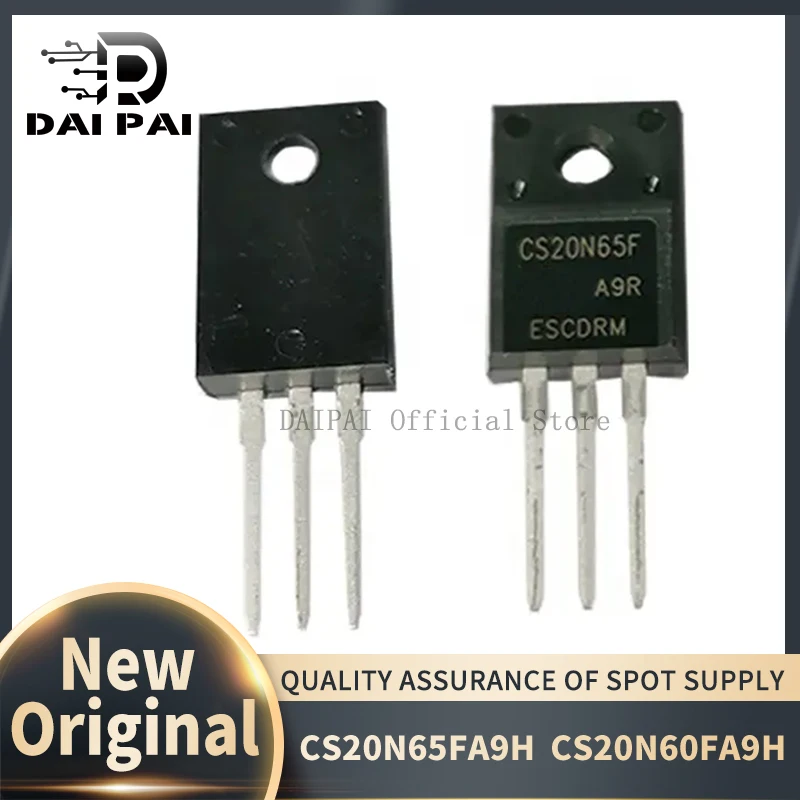 (10Pcs/Lot) 100% New Original CS20N65FA9H CS20N65F 20N65 CS20N60FA9H CS20N60F 20N60 TO-220F MOS FET 20A 650V 600V