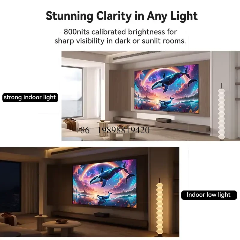 Wmwmnu for Indoor COB Fine Pitch LED Screen P1.25 P1.53 4K HD Seamless Anti Glare Conference Studio Control customized produc