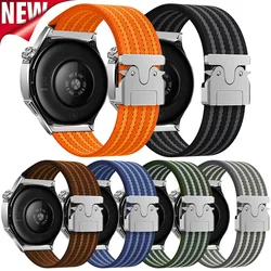 22mm Nylon Strap for Huawei Watch GT 5Pro GT4 3Pro 46mm Sport Bracelet for Samsung Galaxy 3 45mm Gear S3 for Redmi 5 Active/lite