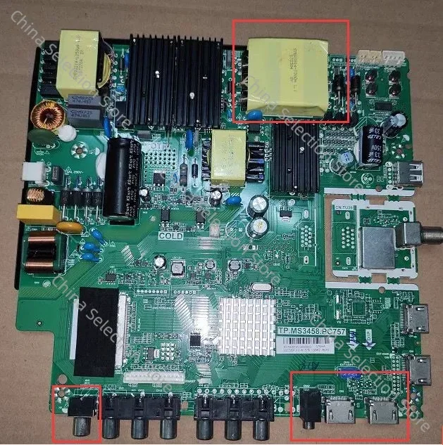 

Оригинальная материнская плата TP.MS3458.PC757 4K U18092200-0A00017 в моей руке