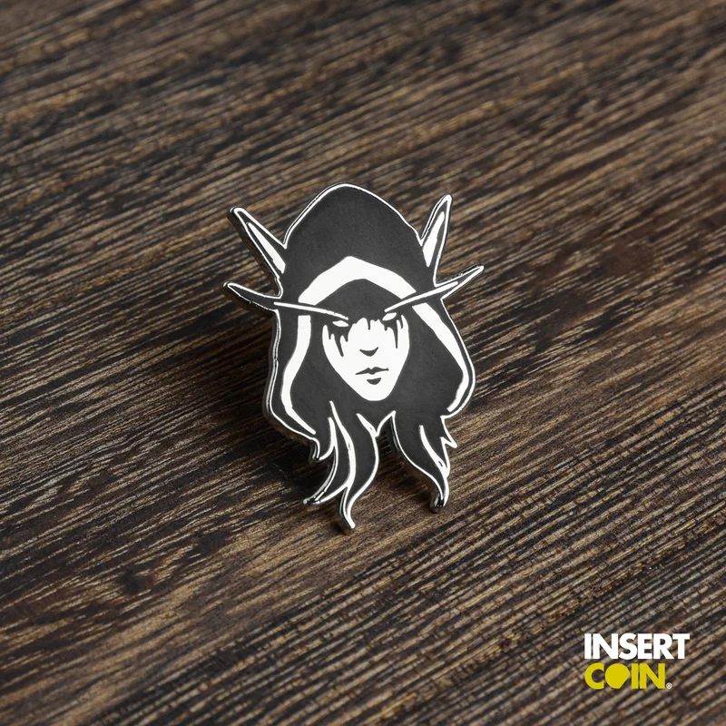 Blizzard &Insertcoin Co-Branded World Of Warcraft Badges/Chen & Sylvanas & Illidan