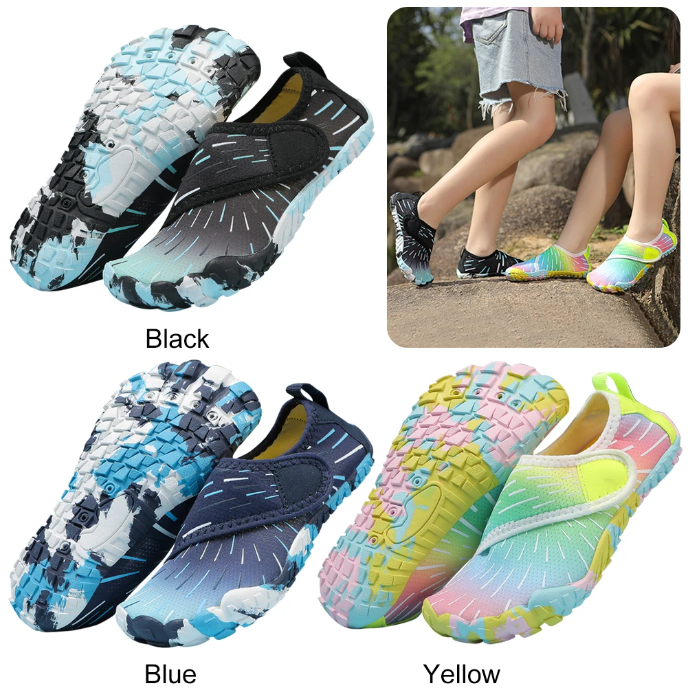 

Aqua Water Shoes Beach Shoes Quick Drying Lightweight Swim Shoes Breathable Wading Shoes Non Slip for Outdoor Sports