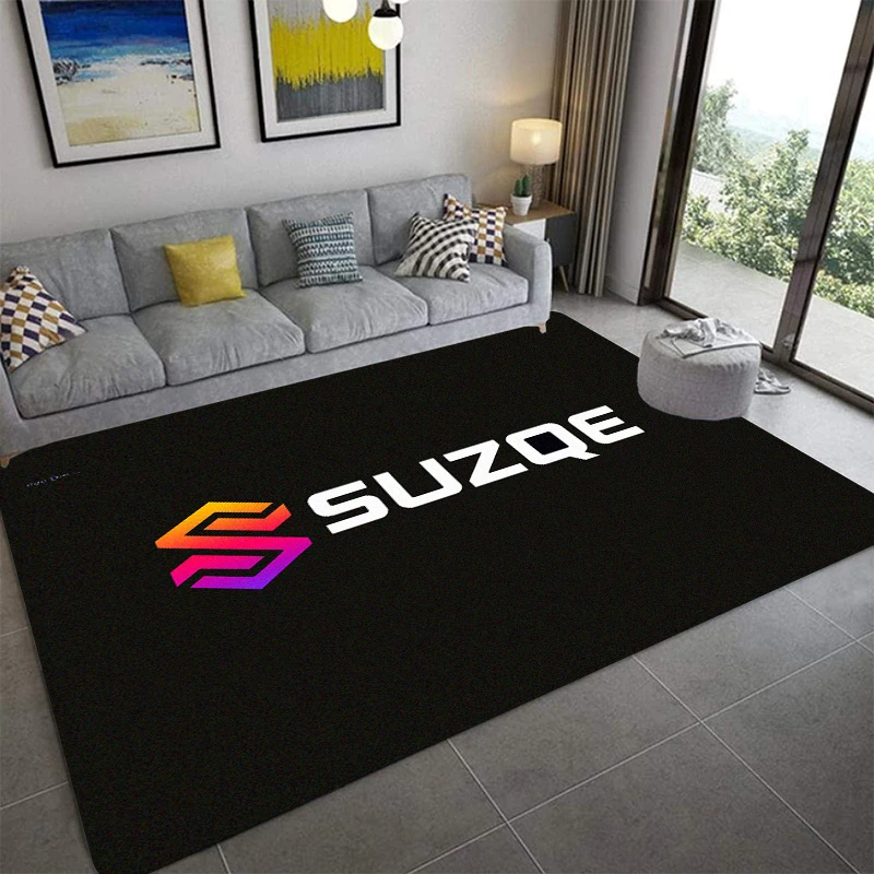 S-Suzuki Printed Carpet Fashion Yoga Mat Non-Slip Carpet Bedroom Decoration Outdoor Carpet Bedroom Birthday Gift