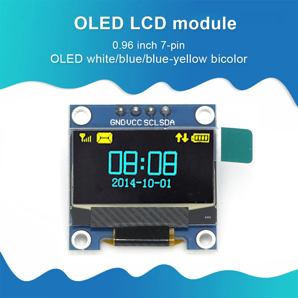 0 96 Inch OLED Module Digital Display Circuitboard Electronic Component