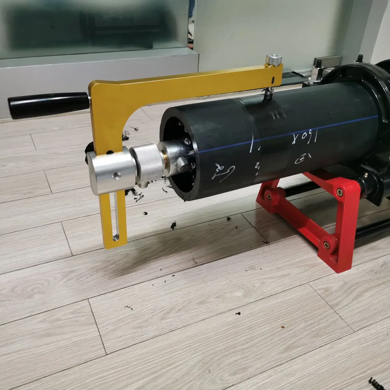 Rascador de tubos industrial TLF HDPE RTC Seri-Herramienta de limpieza de tuberías de plástico pesado para tuberías PE/PP, envío rápido 7 días (MOQ 1