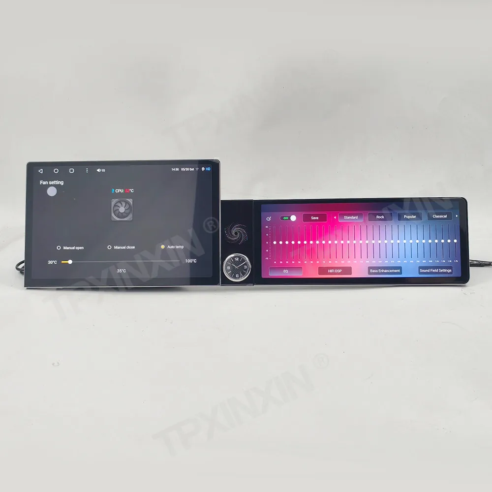 Different Type Dual Screen Car Radio For Geely Borui GC9 2017-2018 Car Multimedia Video Player GPS Navigation Carplay Head Unit