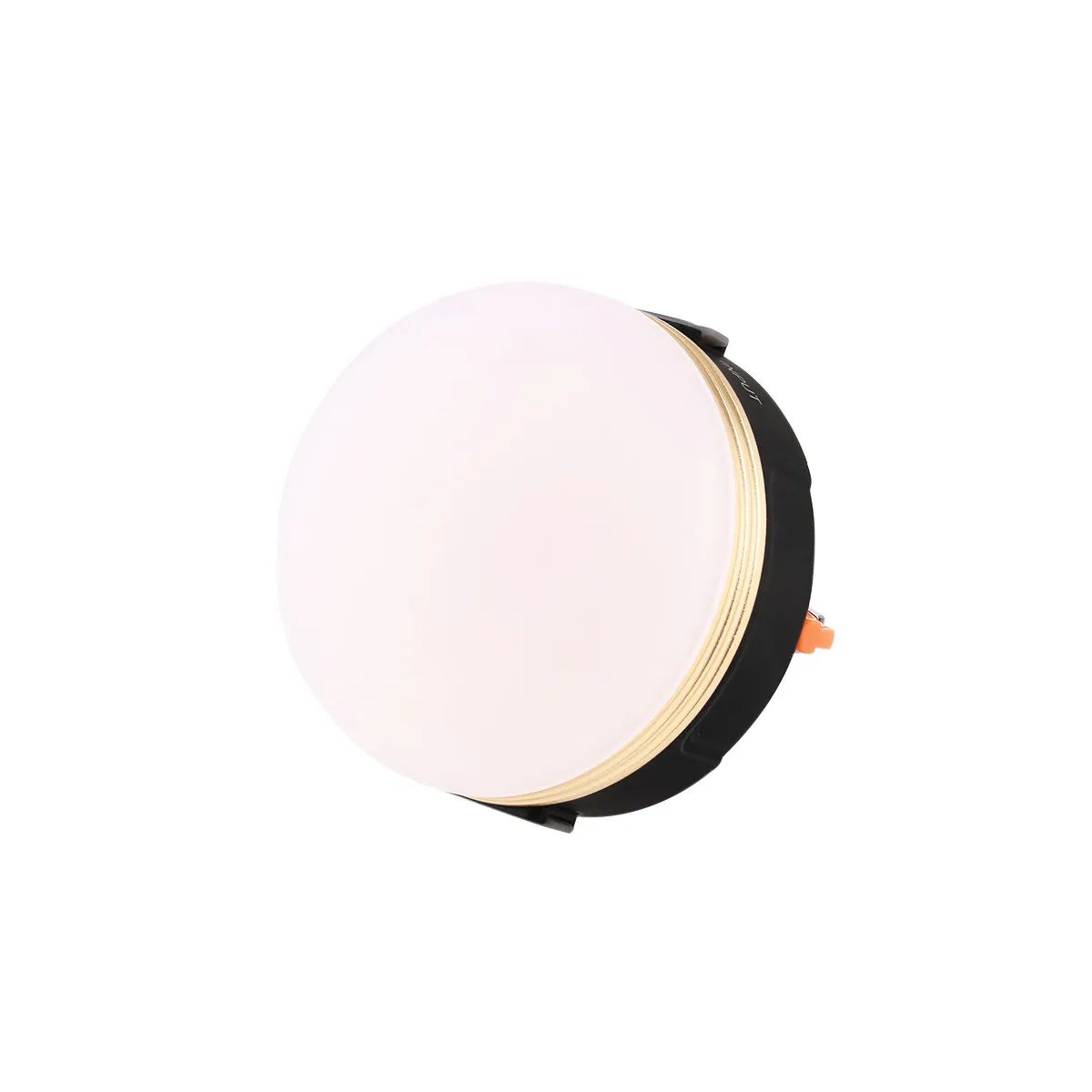 Compact Waterproof Camping Light Rechargeable LED Lantern 70x70mm White 3 Modes with Hanging Hook Magnet for Outdoor Indoor Use