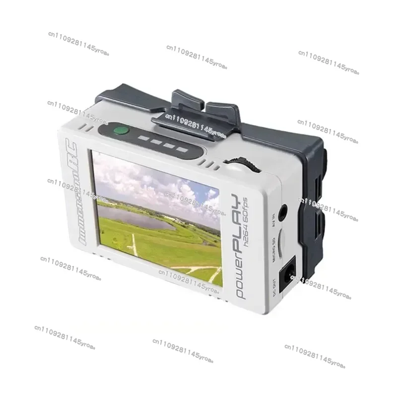 ImmersionRC PowerPlay FPV DVR H264 Encoding / 60fps / High Data Rate Built-in 6cm LCD Display Powers for FatShark Goggles