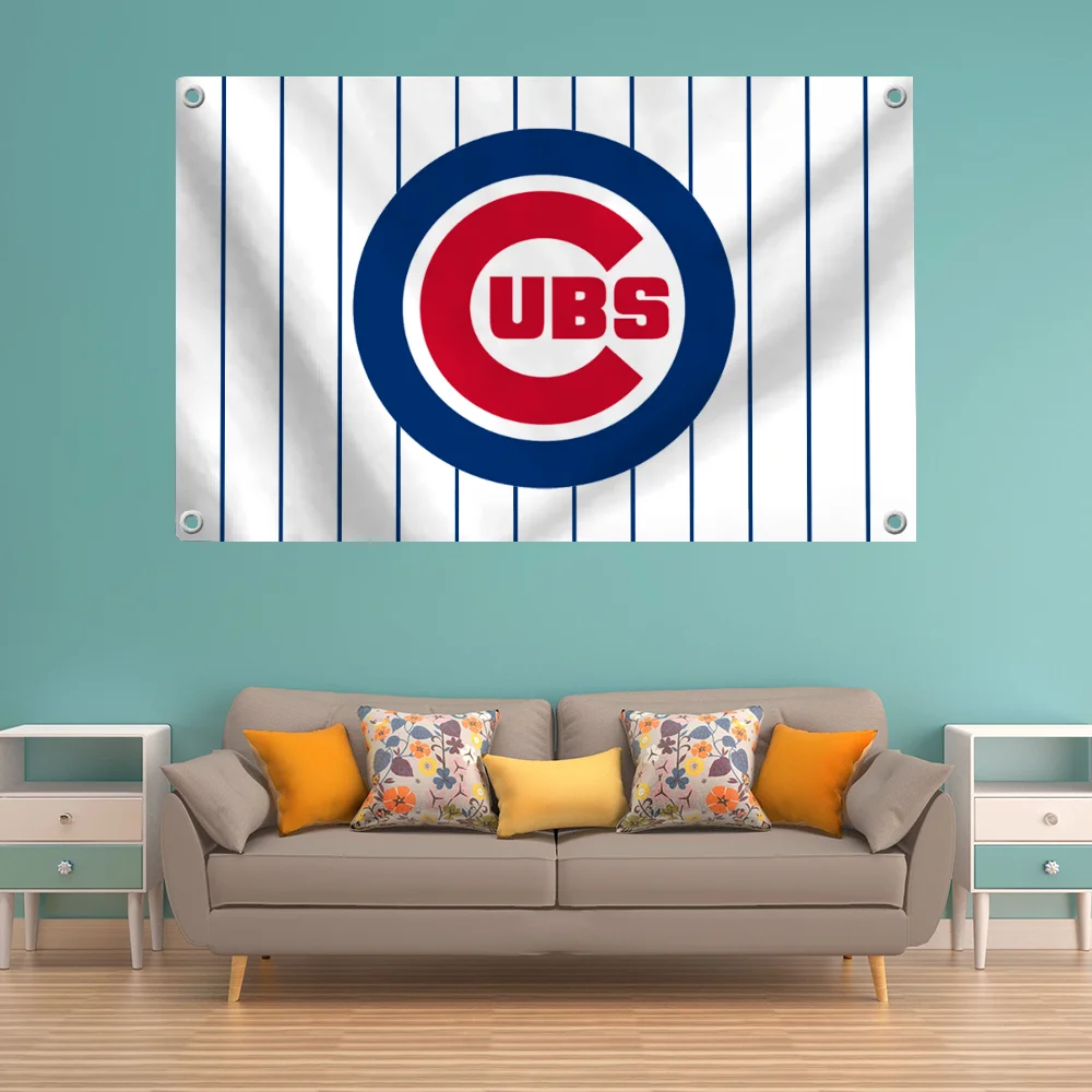 Club Flag Pride Flag Flag to Hang Flags for Rooms Banner Chicago C-cubs Outdoor Decorations Wall Decoration Room Decor Y2k Funny