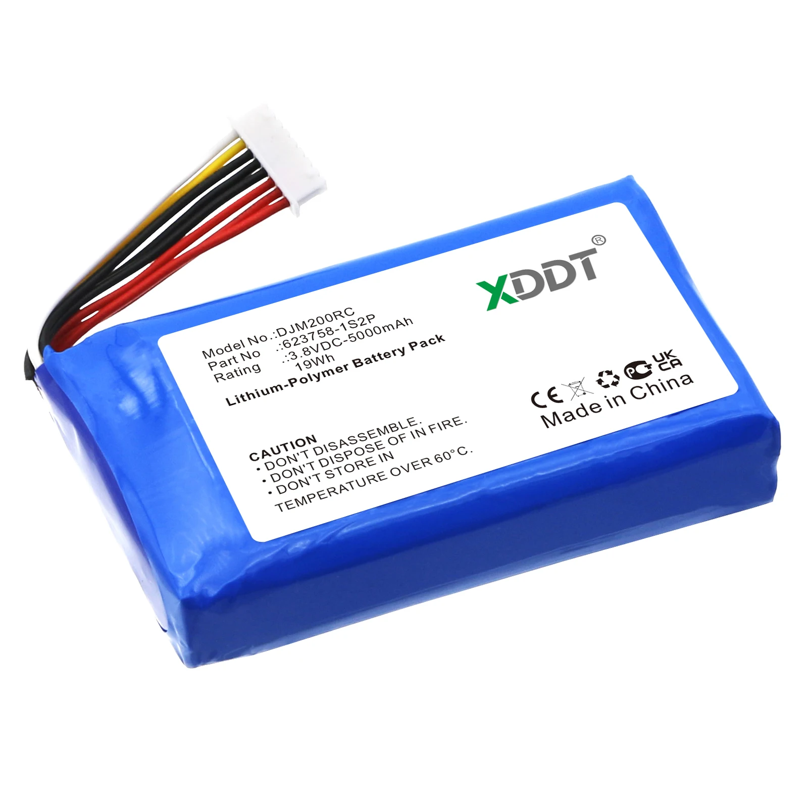 3.8V 5000mAh Remote Controller Battery 623758-1S2P for DJI Mavic 2 Pro Remote Control +TOOL