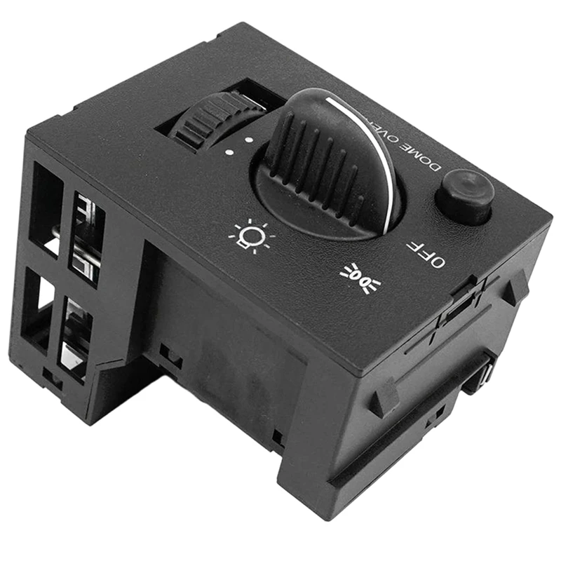 Super Sale Headlight Switch Dash Dimmer Light Switch for 1995-1999 Chevy GMC Truck Silverado C1500 K1500 Express 93443101 1501