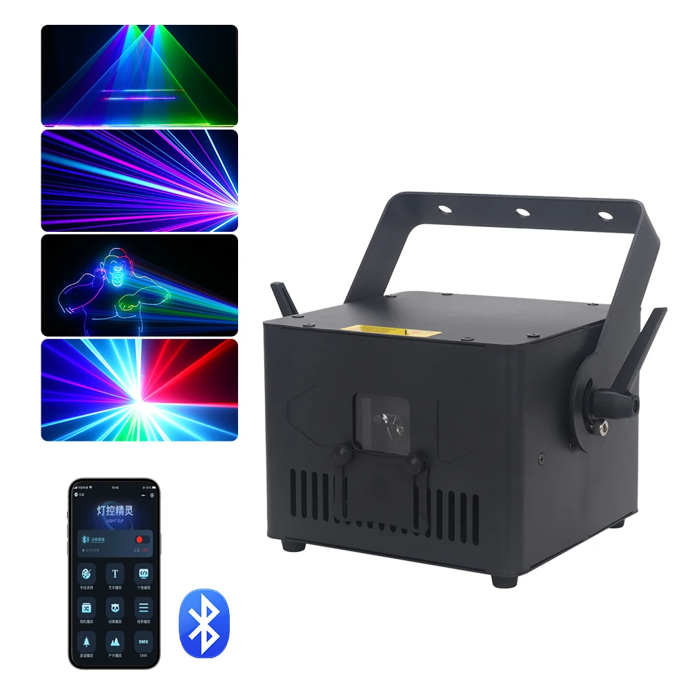 

Полноцветный RGB-проектор с Bluetooth, 5 Вт
