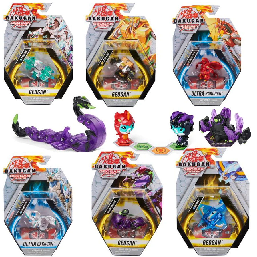 Bakuganes Cubbo Deka Pack с Bakuganes Jumbo King Cubbo и Core Cubbo Geogan восходящие трансформирующие Коллекционные фигурки