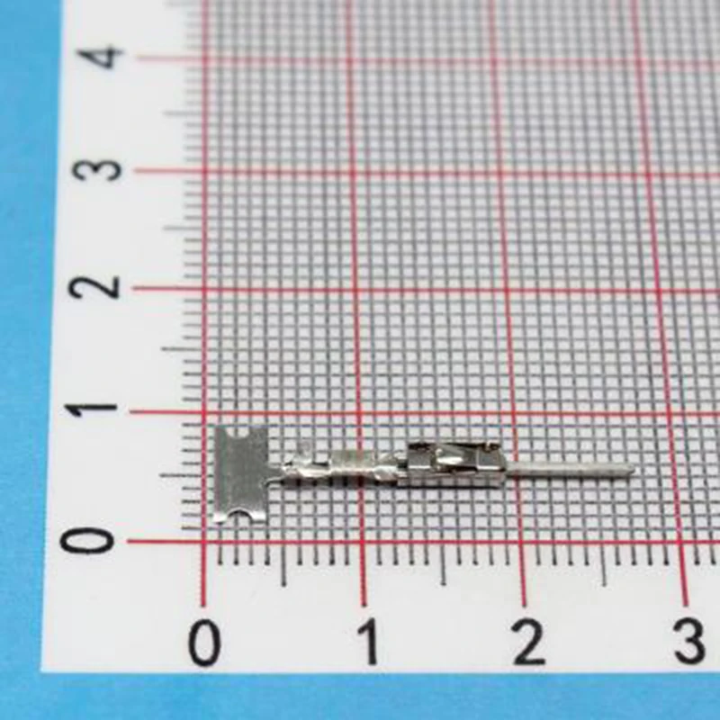 100pcs TE/Tyco 1355719-1 Automotive Terminals Tab Mating Tab Width .63 mm [.025 in] Tab Thickness .63 mm [.025 in]