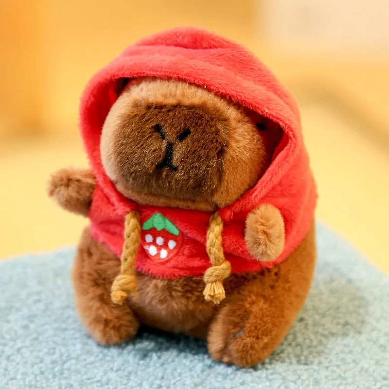 Cute Cartoon Capybara Pendant Keychain Bag Hanging image 2