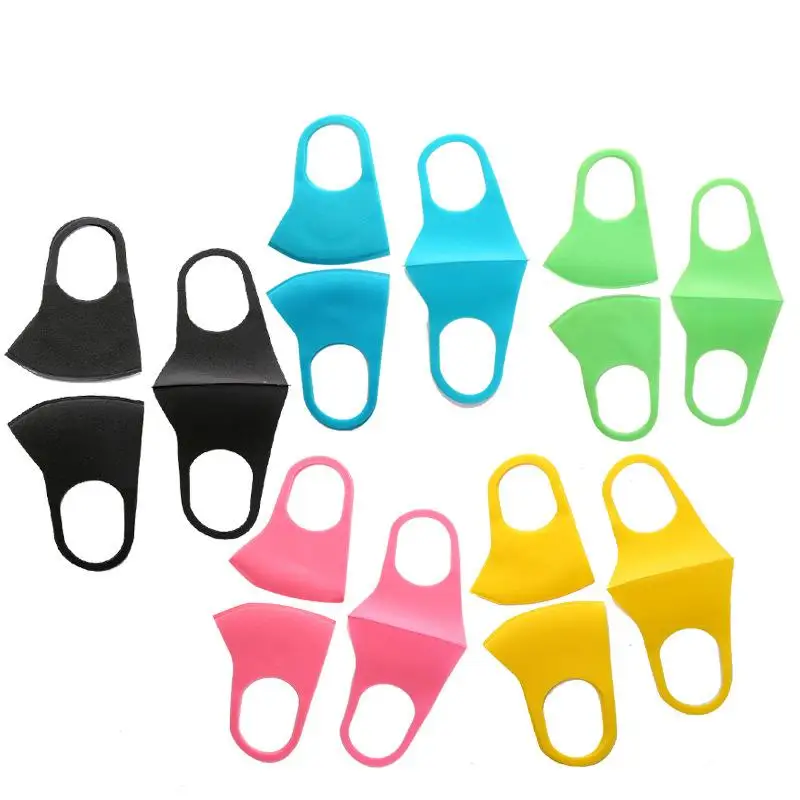 3 قطعة قناع وجه قابل للغسل وقابل لإعادة الاستخدام مضاد للغبار PM2.5 غطاء للفم قابل للتنفس للأطفال جهاز تنفس واقي 6 ألوان #3