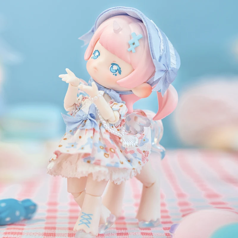 

Penny Box DREAMLRE TEA PART Obtisu11 Dolls Kawaii Palpitations Sprout 14CM cute Action Figures Bjd Limited Edition Styles