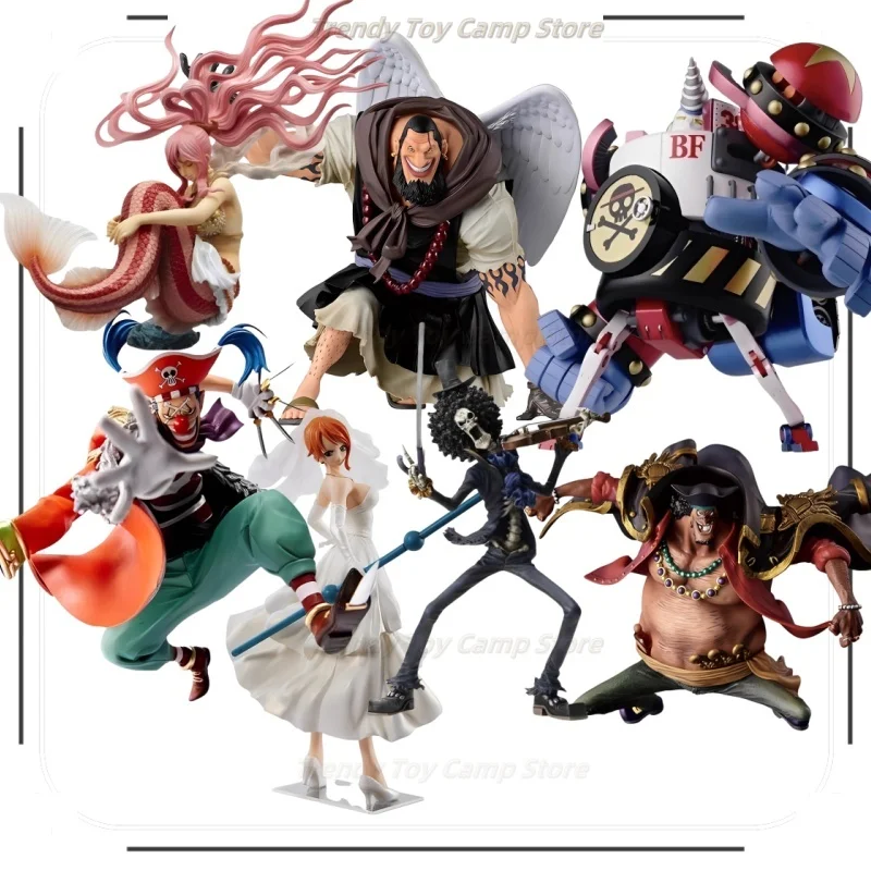 

Bandai очки завод ручной SC Top Decisive Battle Blackbeard Nami Suolong Road летающая кукла анимационная подарочная коллекция