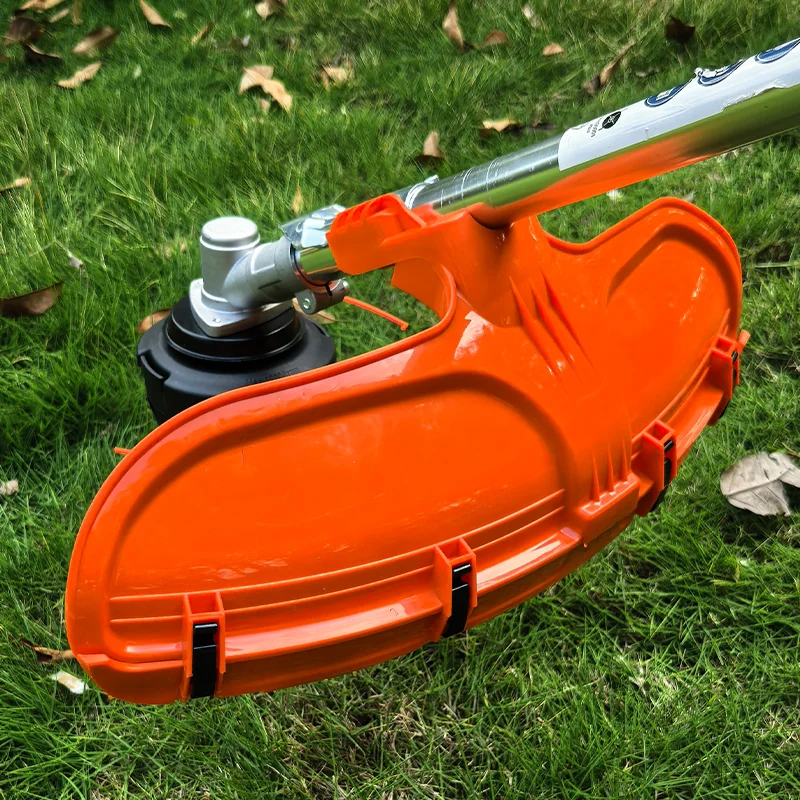 VARIEA - Orange, verbesserte, robuste HUS-Schutzabdeckung 28mm / 1,1 Zoll für Rasenmäher-Schutzplatte, geeignet für Rasenmäher – Detail 5
