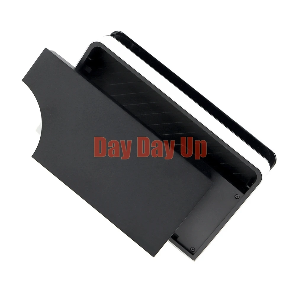 1PC Dock di ricarica Copertura posteriore Compatibile con HDMI TV Dock Base Copertura di protezione del cablaggio Copertura di protezione posteriore per NS Switch OLED