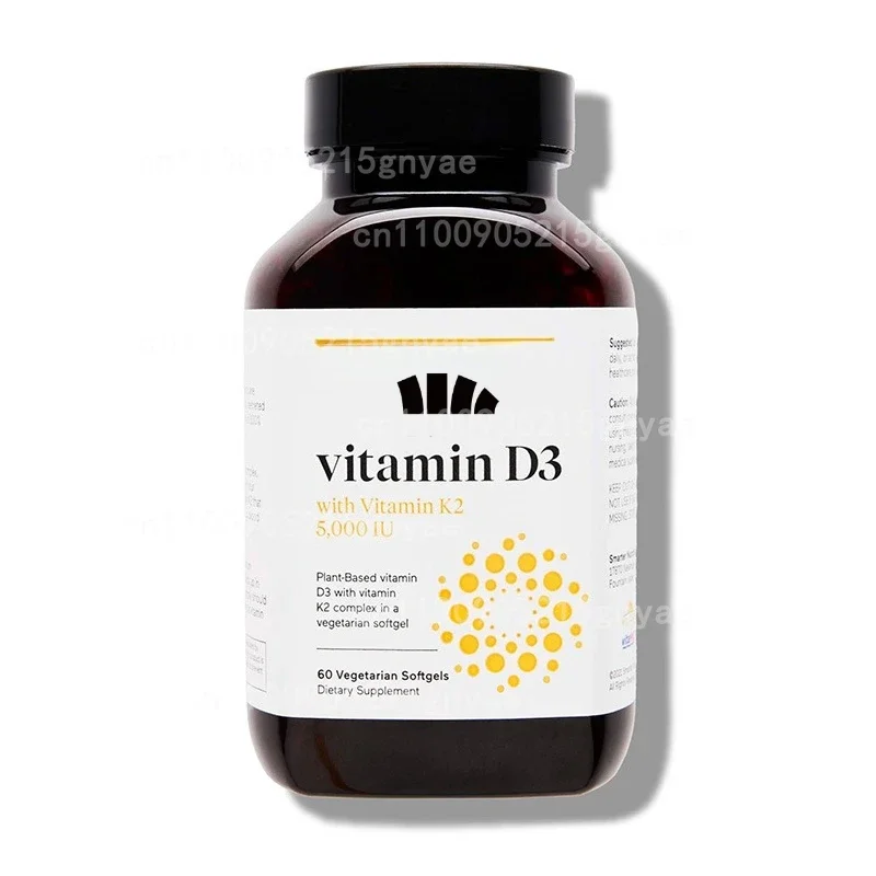 

Vitamin D3 + K2 Gummies – Supports Circulatory, Bone & Immune Health 60 Capsules
