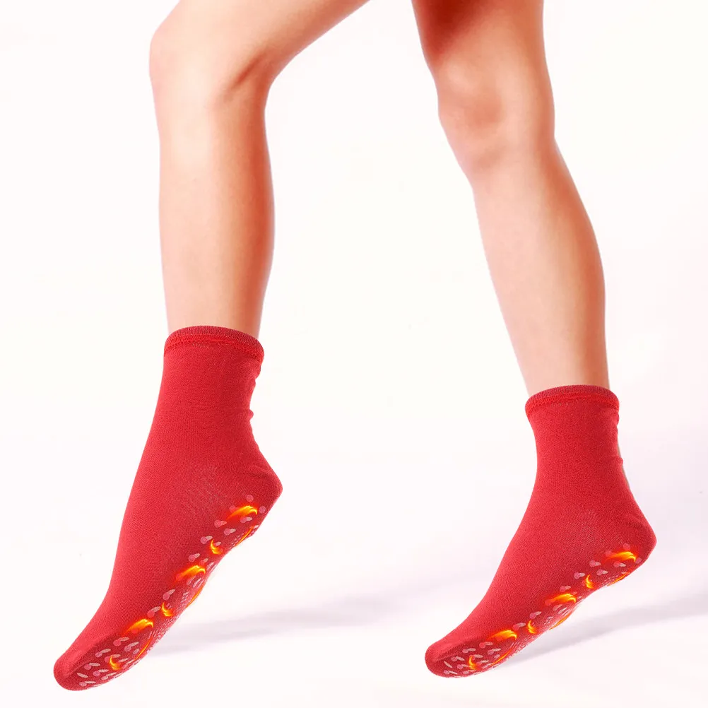 

4 пары теплых дышащих носков средней длины с эффектом самонагревания, термоноски для зимы, для мужчин и женщин, для катания на лыжах, альпинизма, велоспорта, от усталости