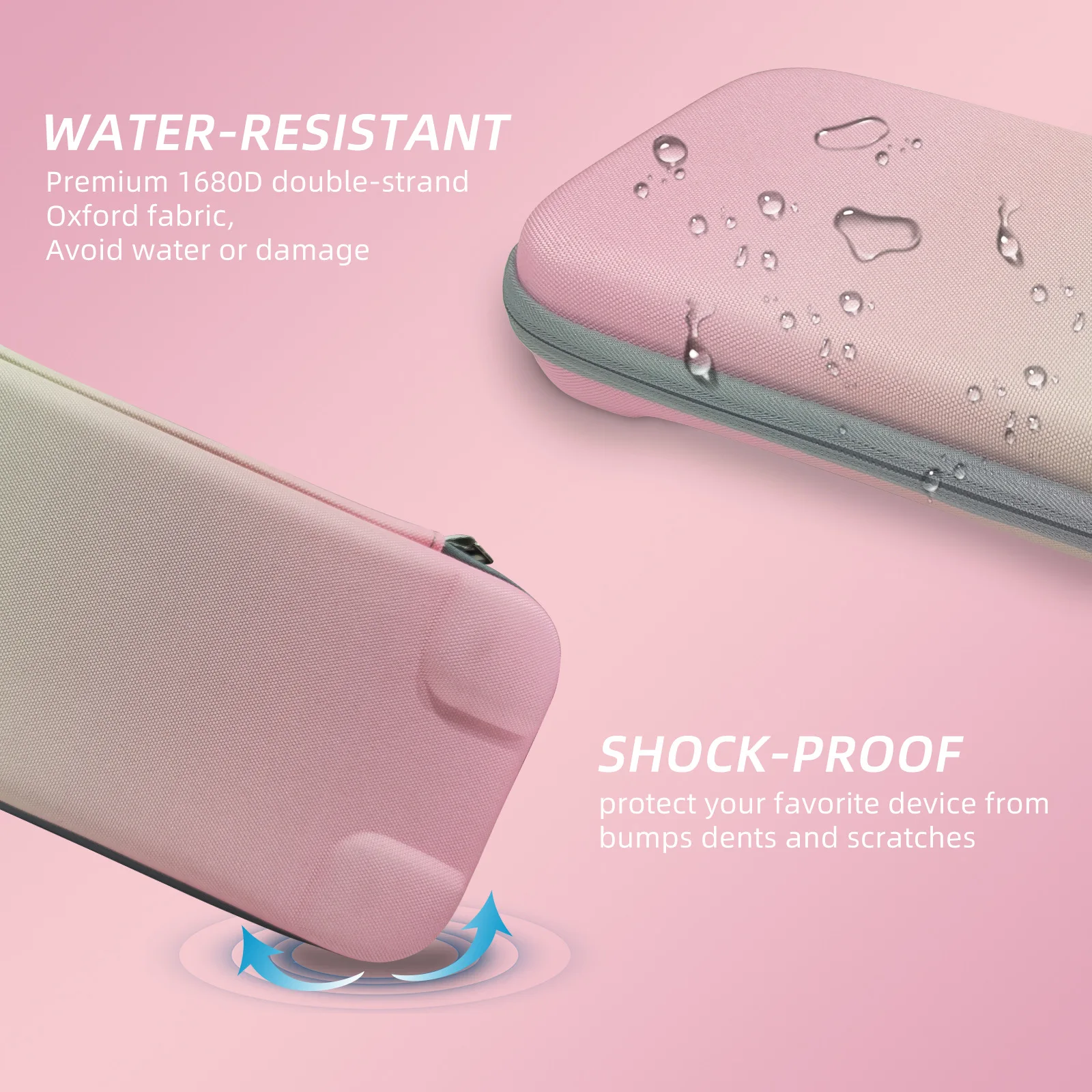 Portable Organizer Bag For Switch 2 Storage Game Console Travel Carry Case Bag with Handle Handbag EVA Hard Bag Accessories