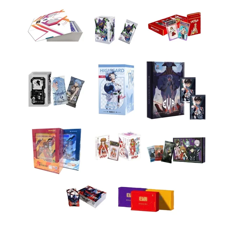 

Official Genuine EVA Neon Genesis Evangelion Card Rei Ayanami Asuka Anime Character Peripheral Toys Gifts