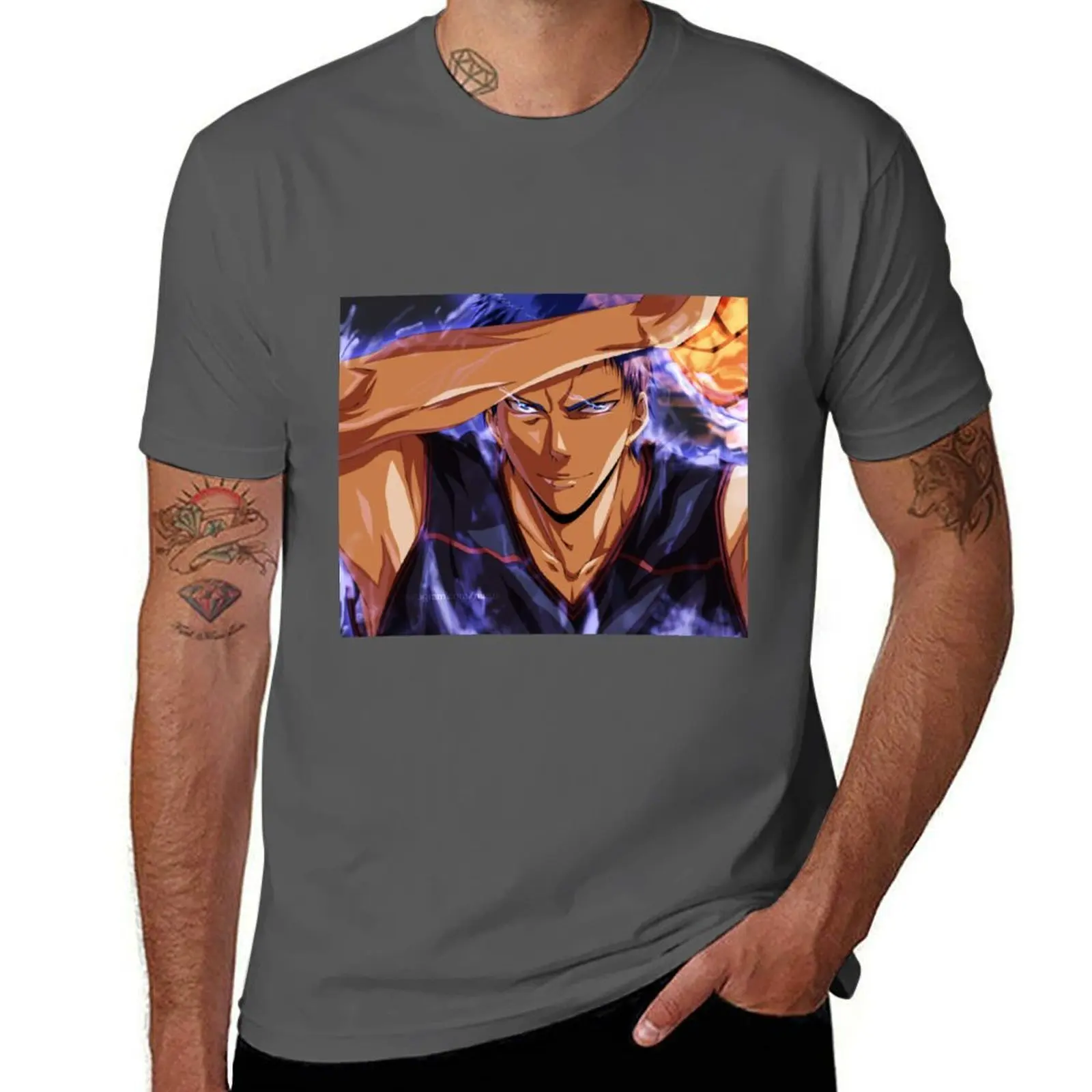 

Aomine Daiki T-Shirt anime tshirt g man t shirts for men T-Shirt