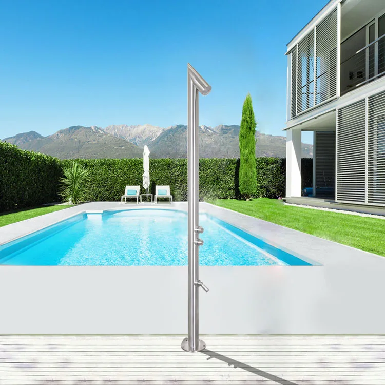 

Отдельно стоящий уличный душ для бассейна, сада, пляжа