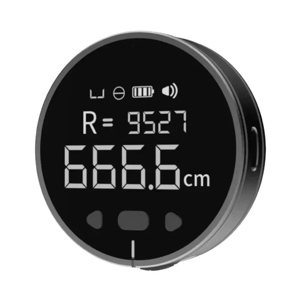 液晶画面電動定規高精度充電式距離計多機能ポータブルスマートローリング測定ツール