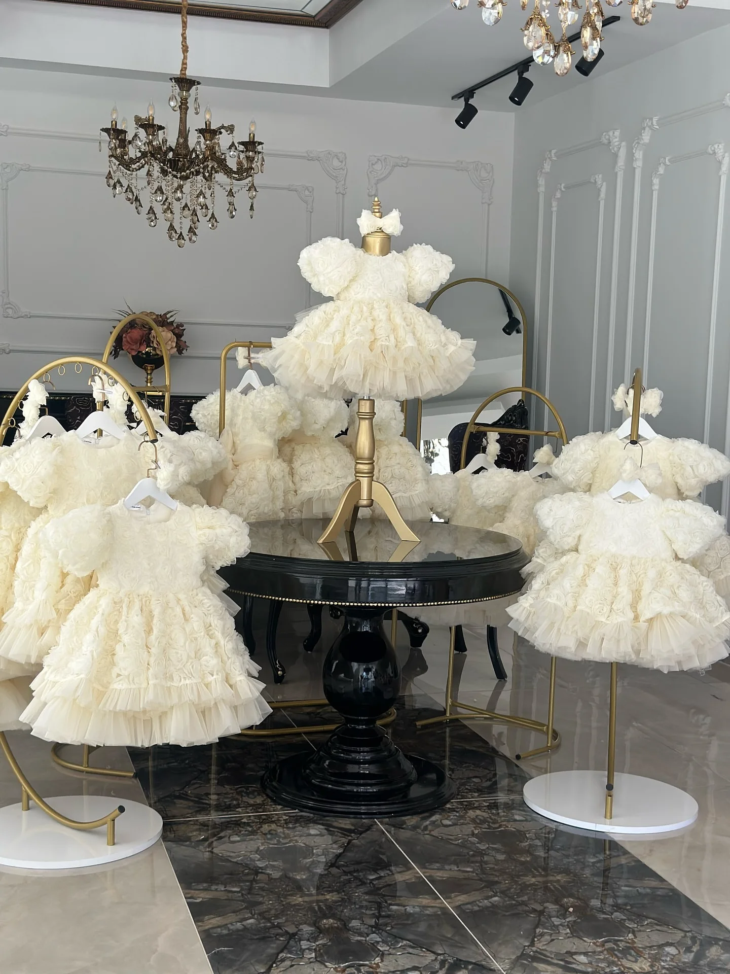 Short Floral Flower Girl Dress for Wedding Kids Dance Birthday Party Ball Gowns Knee Knegth Girls Pageant Dresses for Toddlers