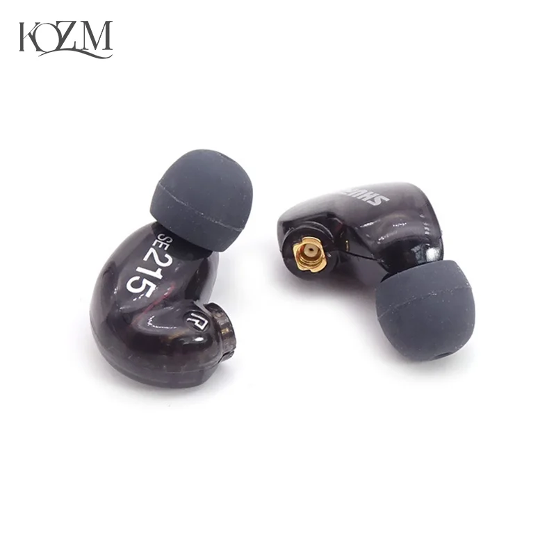 1Pair Hi-FI 7mm In ear Earphones  ​Professional Sound Isolating Earphones Stereo Noise Canceling Earphones For SE215 SE535