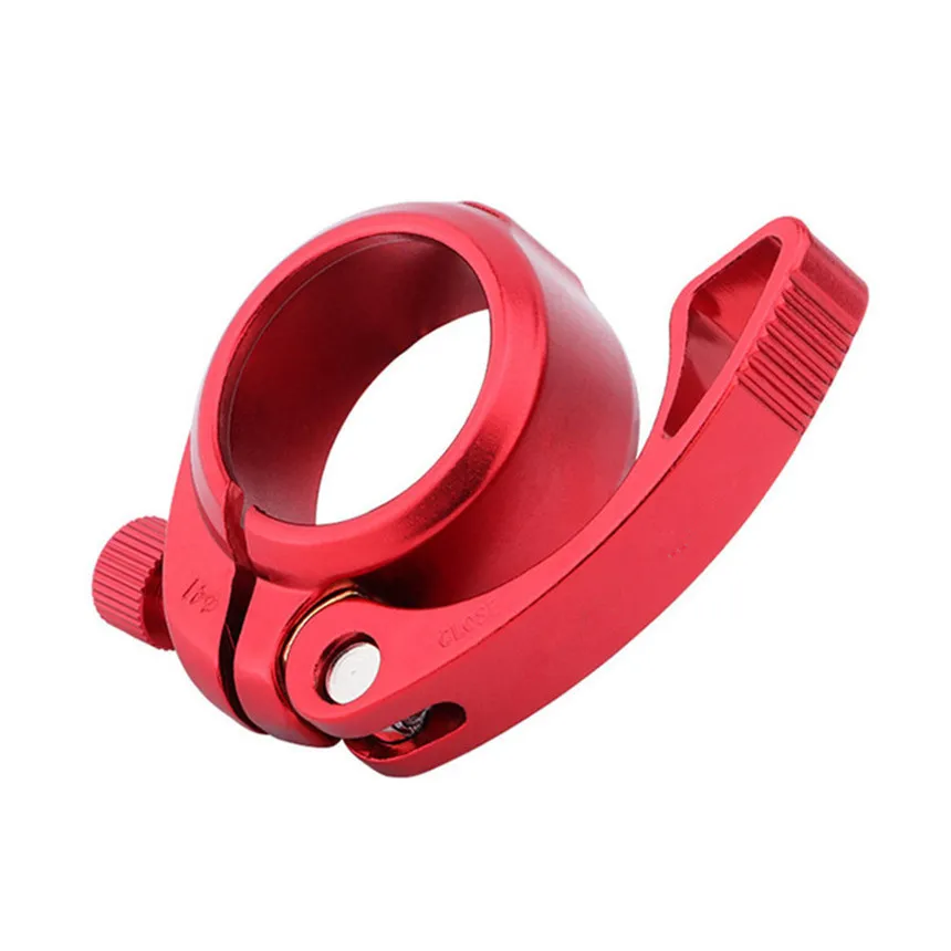 QR Seatpost Clamp Folding Bicycle Seat Tube Clamps 41mm Suitable For 33.9mm Aluminum Alloy Seat Rod Clips