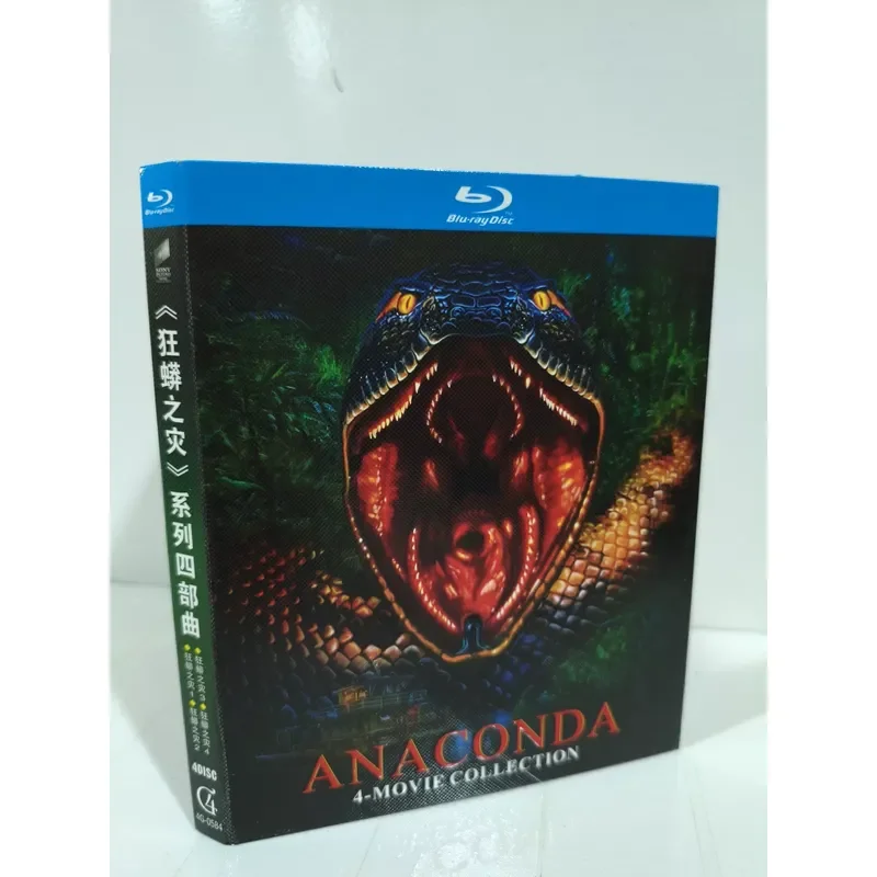 Anaconda Series Tetralogy Complete Collection Blu-ray Disc Box Set