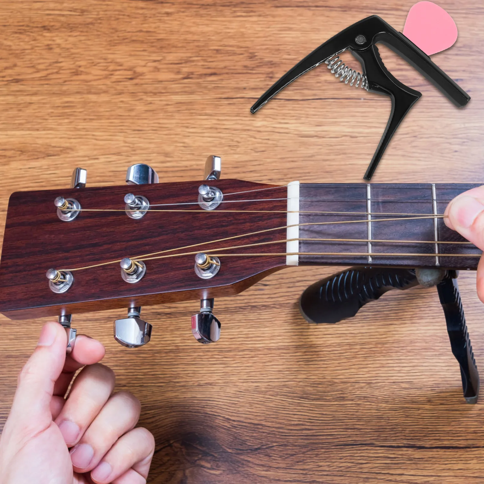 

Guitar Capo Accessories Capos Guitars Metal Electric for Acoustic Tuner Zinc Alloy Classical