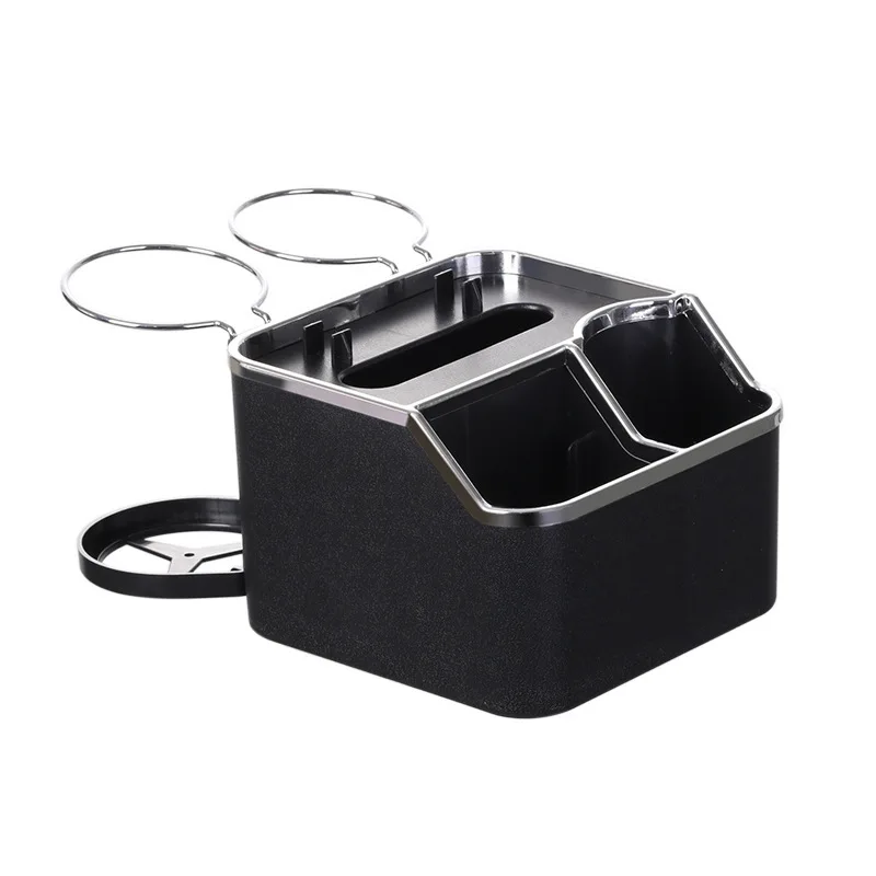 

Car Storage Bag Armrest Box Tissue Box Cup Holder Universal Center Console Organizer Car Interior Paper Drawer Portable Storage