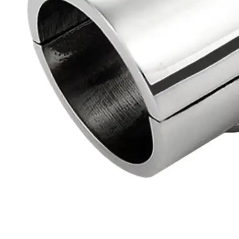 Marine Grade 316 Stainless Steel T Tee Fitting for Boat Railings and Tubing Connections Featuring Mirror Polished Finish