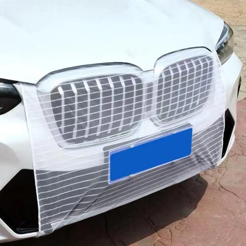 Mesh Grille Dustproof Front Bumper Grill Car Styling Air Intake Racing Grilles Mesh For Preventing Stone Dirt Leaves Car