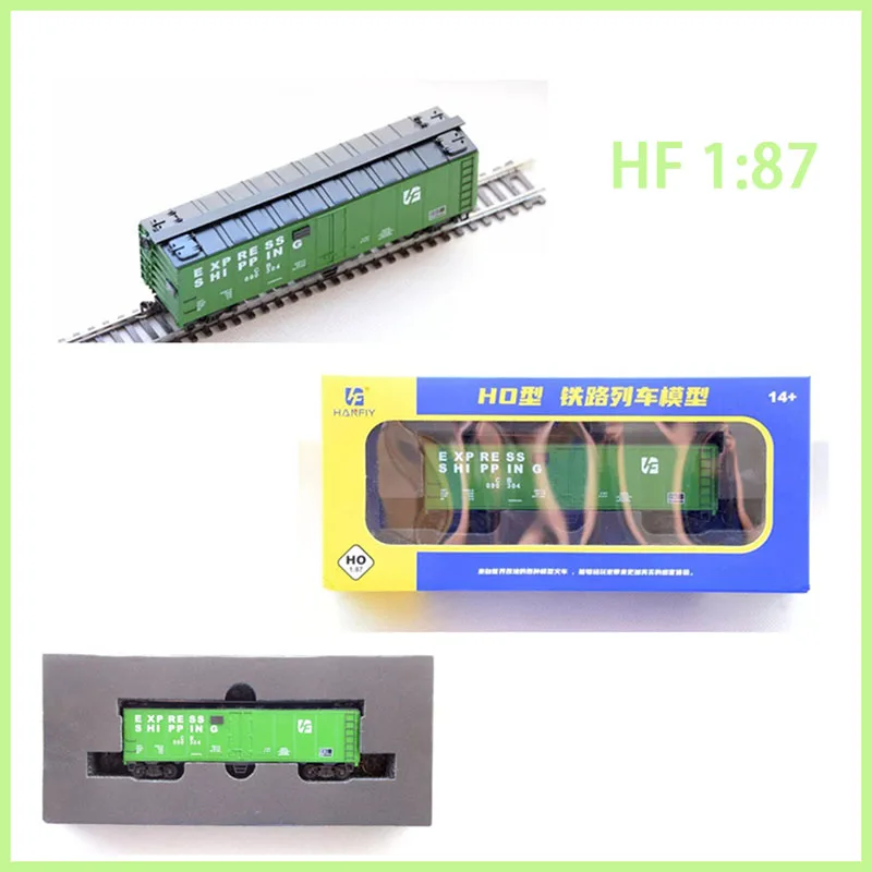 

HO Scale HF 1:87 40-foot Green Refrigerated Transport 98090 Train Model Classics Adult Souvenir Gift Hobby & Toys