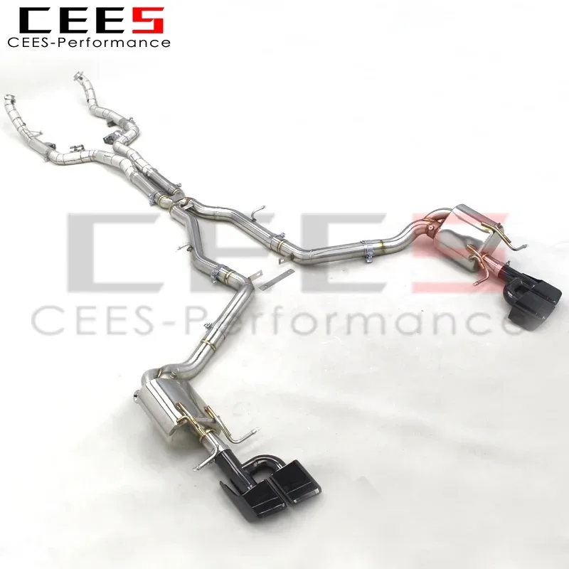 

cees Catback Exhaust for Mercedes-Benz CLS63 AMG 5.5T 2007-2017 Stainless Steel Escape Full Exhaust Pipe Muffler Exhaust System