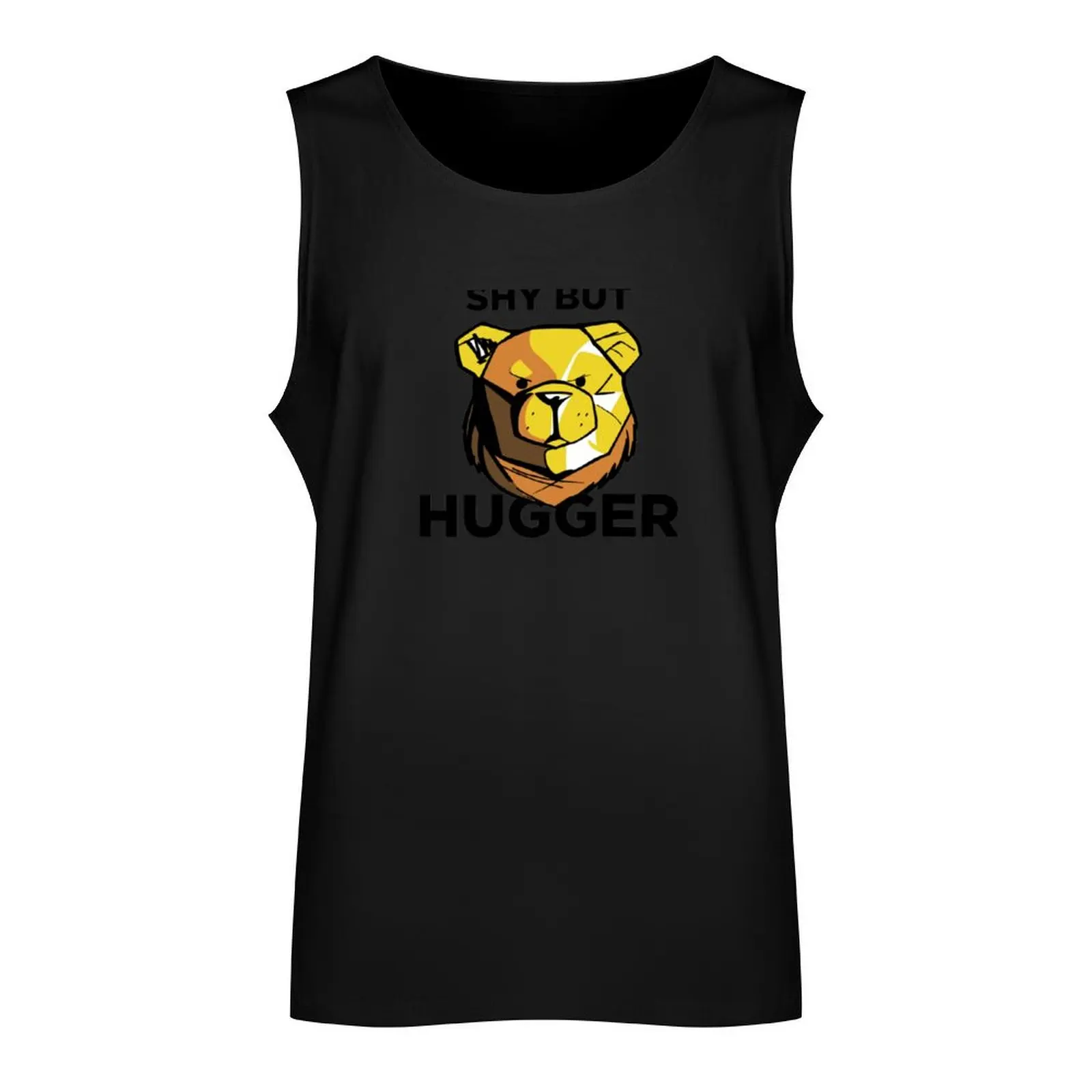 ROBUST BEAR SHY BUT HUGGER Tank Top sleeveless gym shirts male vests for men sports suits training weight vest