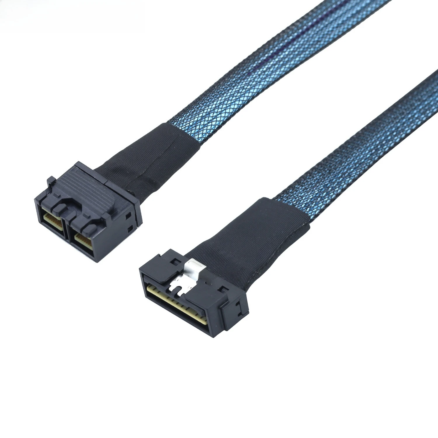 PCI-E Slimline LP Low Profile SFF-8654 8I إلى 8I SFF-8643 طول الكابل متاح 0.5M 0.8M 1M