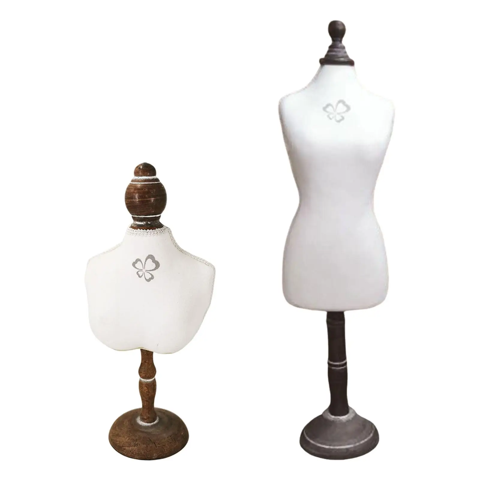 Jóias De Madeira Display Bust Stand, Organizador De Jóias, Bust Holder for Chain Necklace Dresser, Home Selling